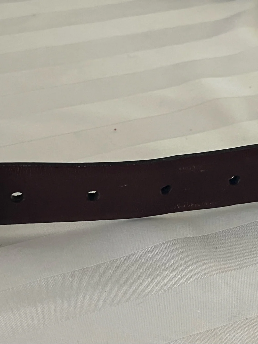 1980s Brown Yves Saint Laurent belt 38/85